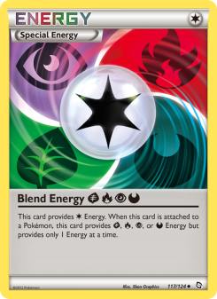 Blend Energy Grass Fire Psychic Darkness - pokemon TCG Card