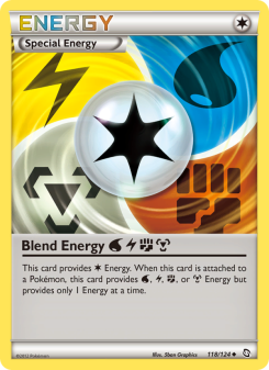 Blend Energy Water Lightning Fighting Metal - pokemon TCG Card