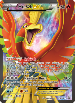 Ho-Oh-EX - pokemon TCG Card