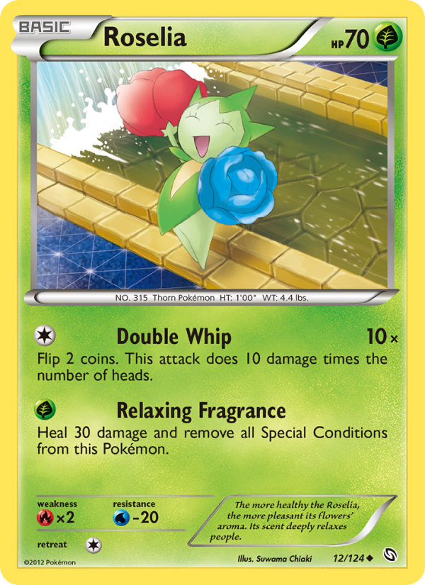 Roselia - Pokémon TCG Card
