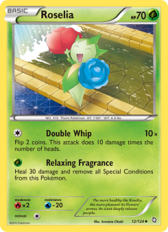 Roselia - pokemon TCG Card