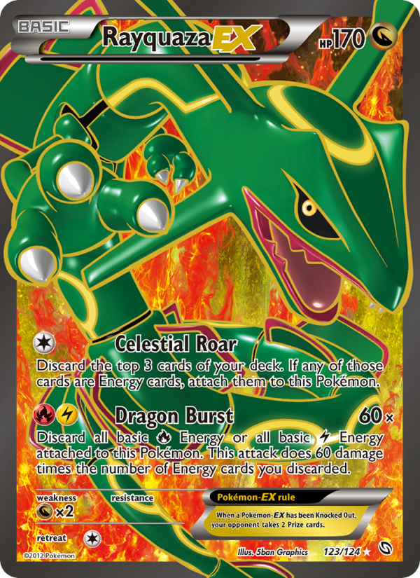 Rayquaza-EX - Pokémon TCG Card