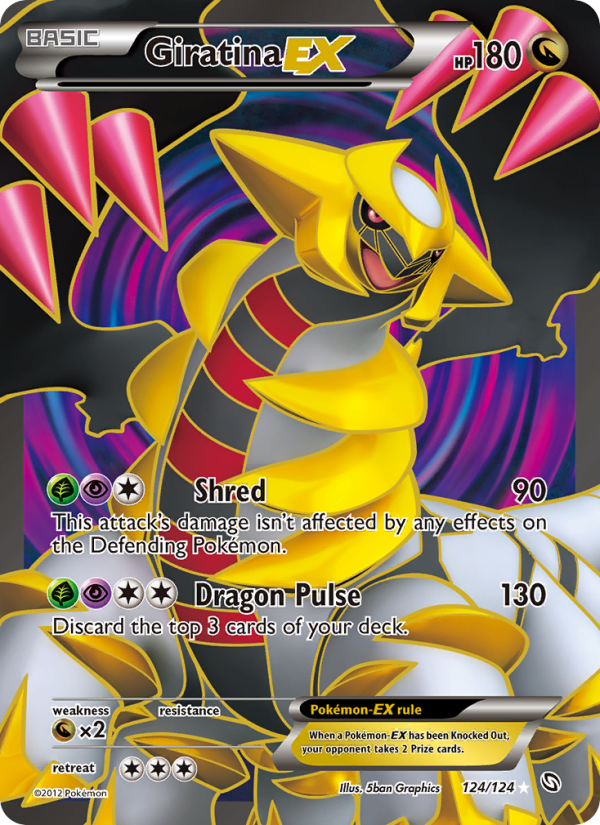Giratina-EX - Pokémon TCG Card