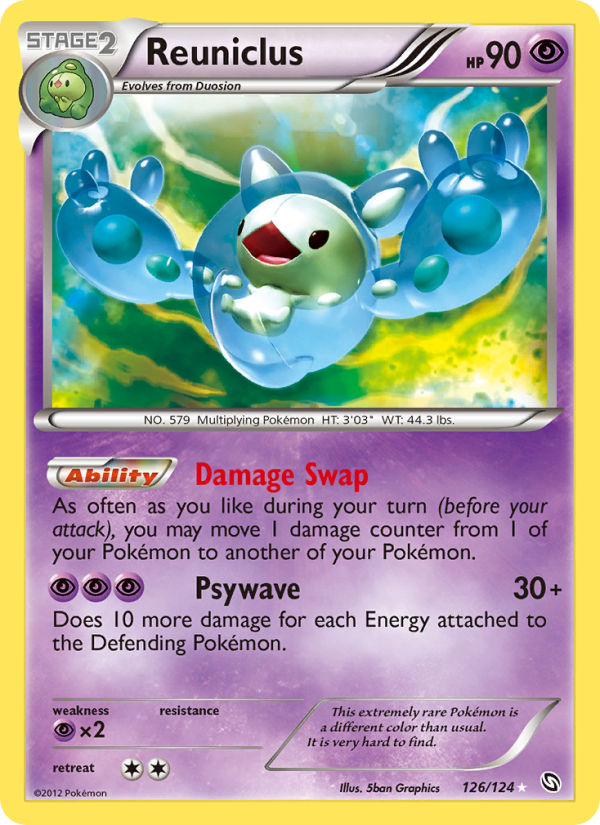 Reuniclus - Pokémon TCG Card