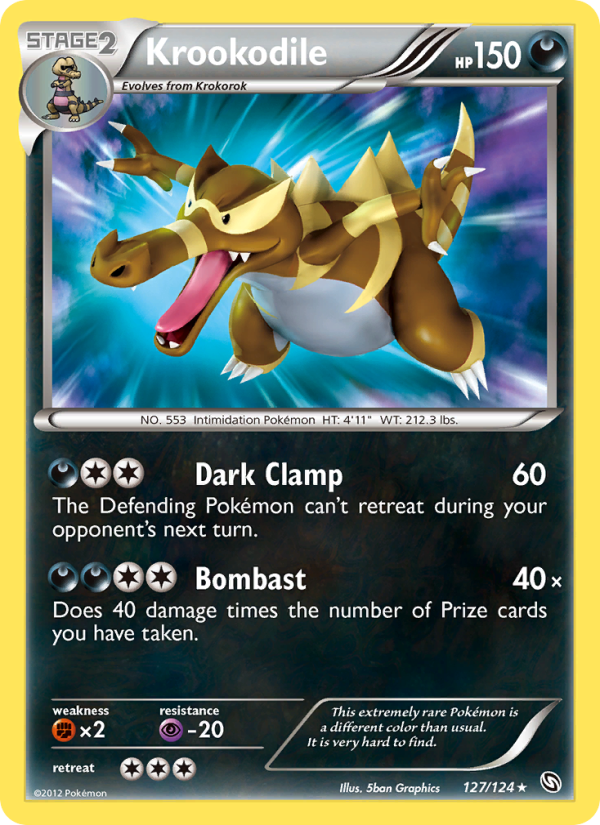 Krookodile - Pokémon TCG Card