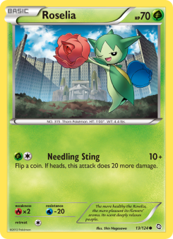 Roselia - pokemon TCG Card