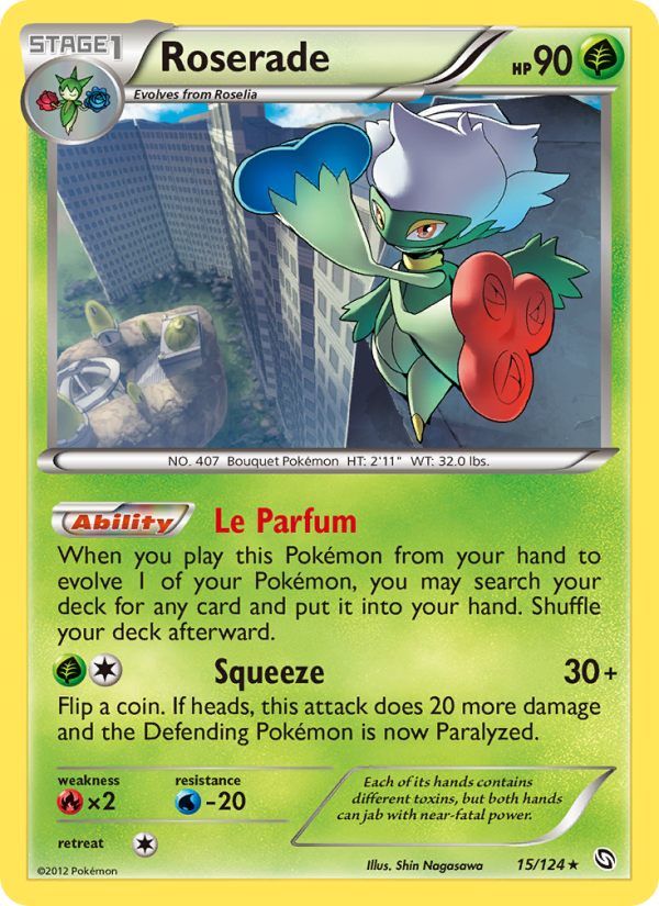 Roserade - Pokémon TCG Card