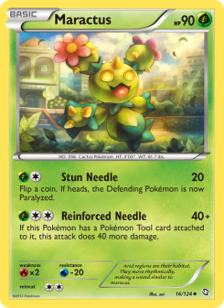 Maractus - pokemon TCG Card