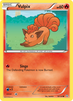 Vulpix - pokemon TCG Card