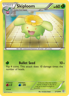 Skiploom - pokemon TCG Card