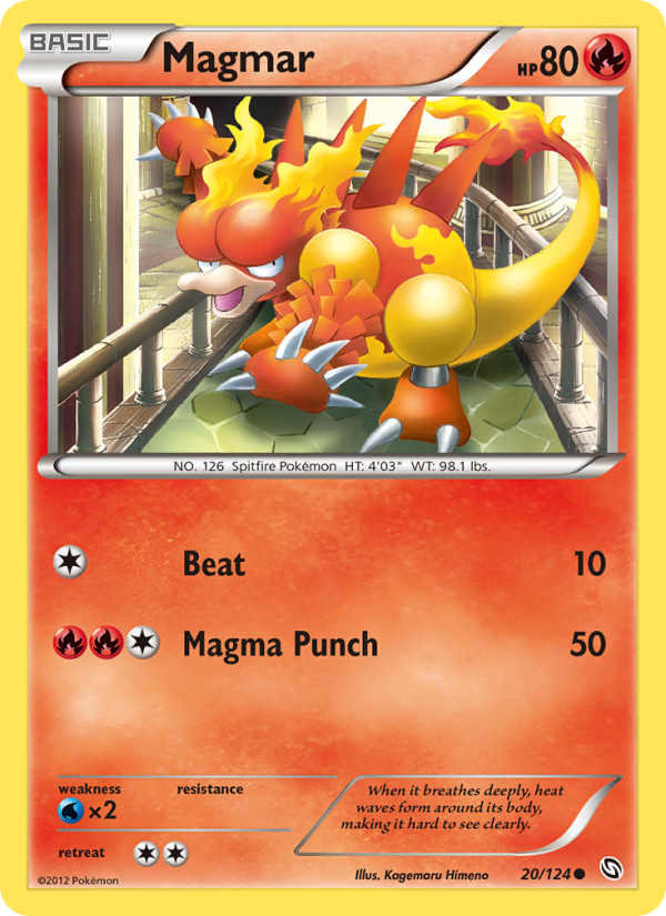 Magmar - Pokémon TCG Card