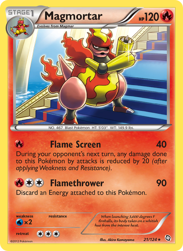 Magmortar - Pokémon TCG Card