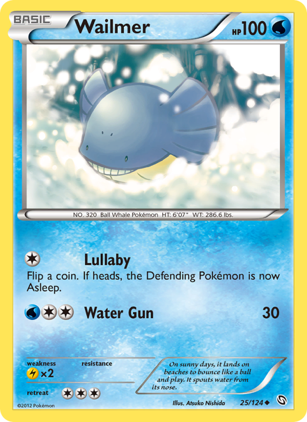 Wailmer - Pokémon TCG Card