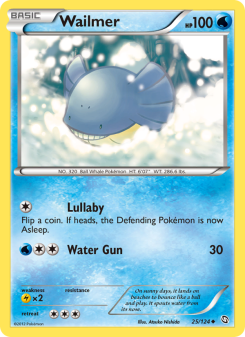 Wailmer - pokemon TCG Card