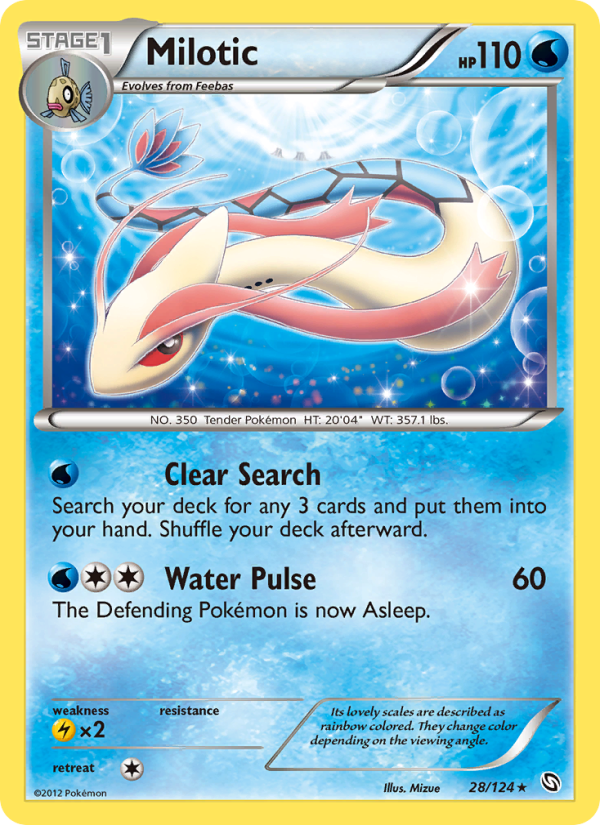 Milotic - Pokémon TCG Card