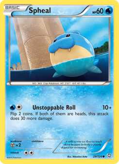 Spheal - pokemon TCG Card