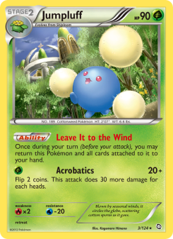Jumpluff - pokemon TCG Card