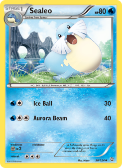 Sealeo - pokemon TCG Card