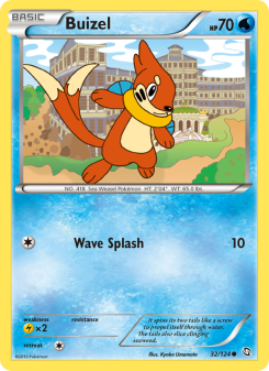 Buizel - pokemon TCG Card