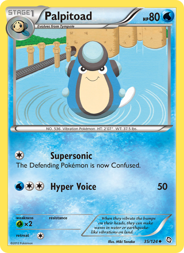 Palpitoad - Pokémon TCG Card