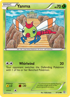 Yanma - pokemon TCG Card