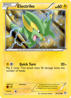 Electrike - pokemon TCG Card