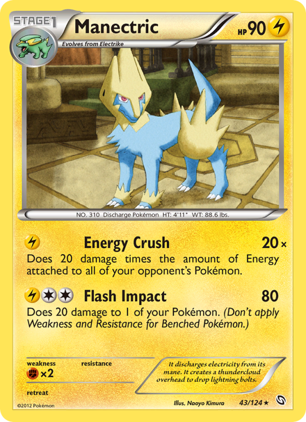 Manectric - Pokémon TCG Card