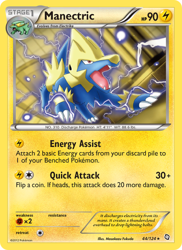 Manectric - Pokémon TCG Card