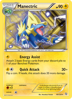 Manectric - pokemon TCG Card