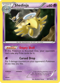 Shedinja - pokemon TCG Card