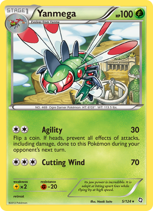 Yanmega - Pokémon TCG Card