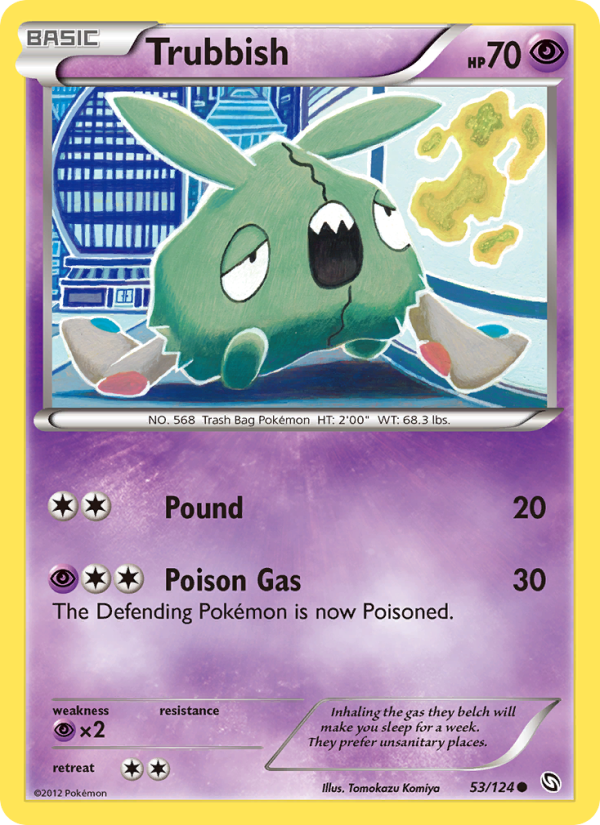 Trubbish - Pokémon TCG Card