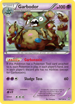 Garbodor - pokemon TCG Card