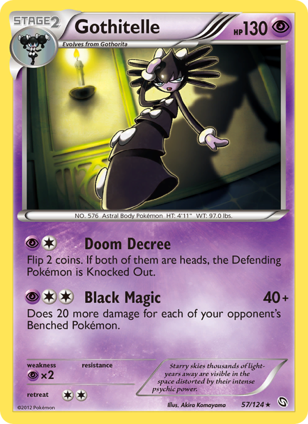Gothitelle - Pokémon TCG Card