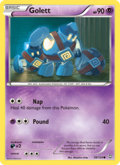 Golett - pokemon TCG Card