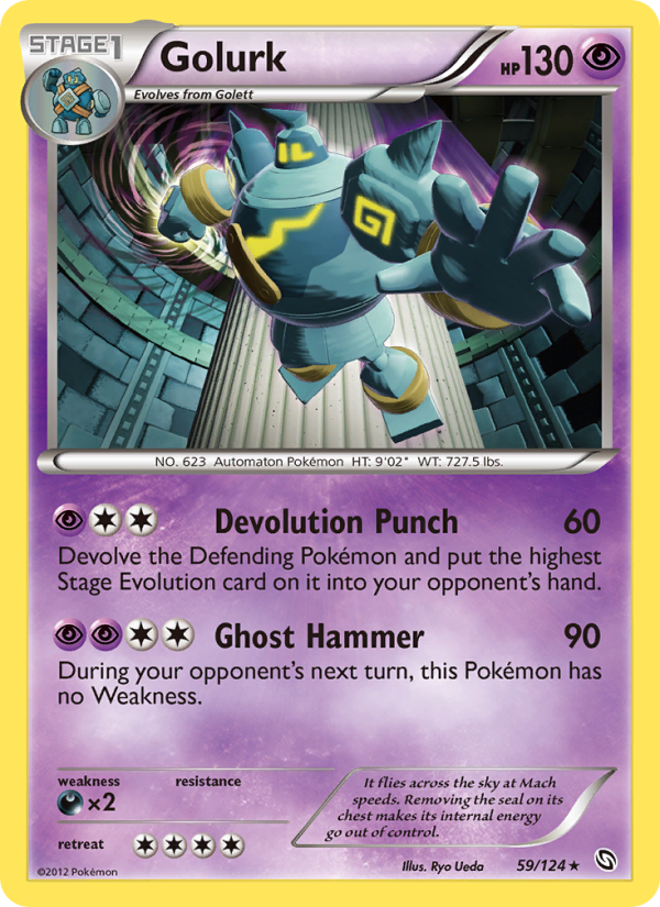 Golurk - Pokémon TCG Card