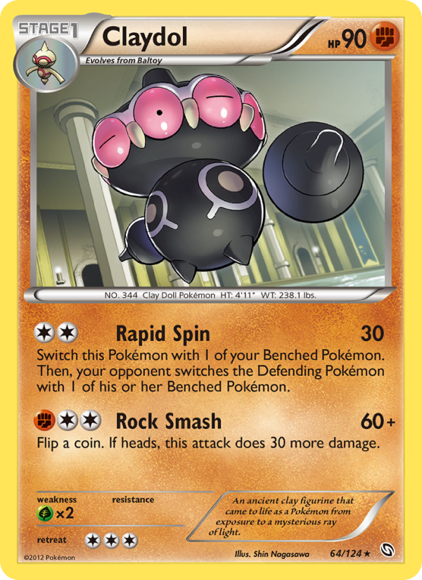 Claydol - Pokémon TCG Card