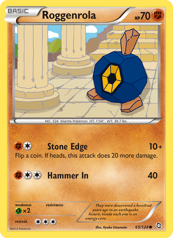 Roggenrola - Pokémon TCG Card