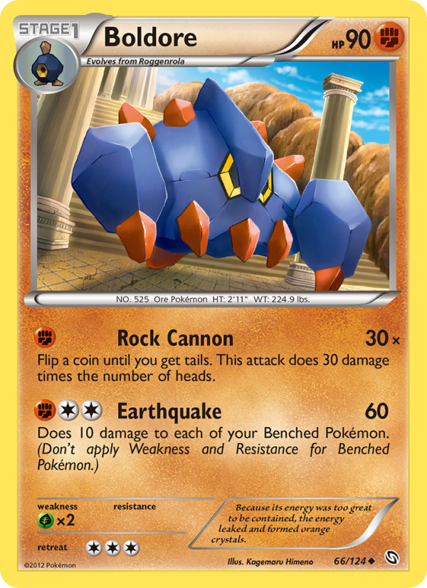 Boldore - Pokémon TCG Card
