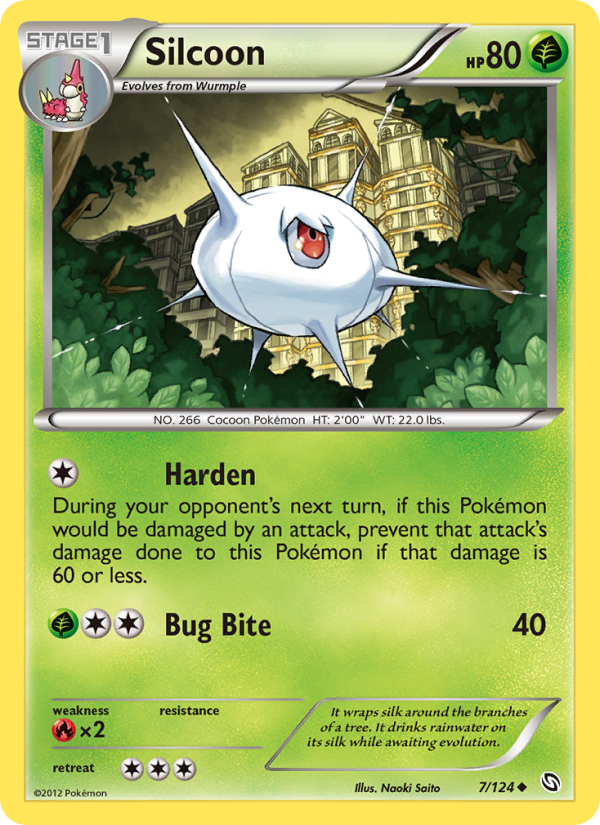 Silcoon - Pokémon TCG Card