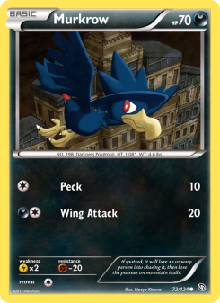 Murkrow - pokemon TCG Card