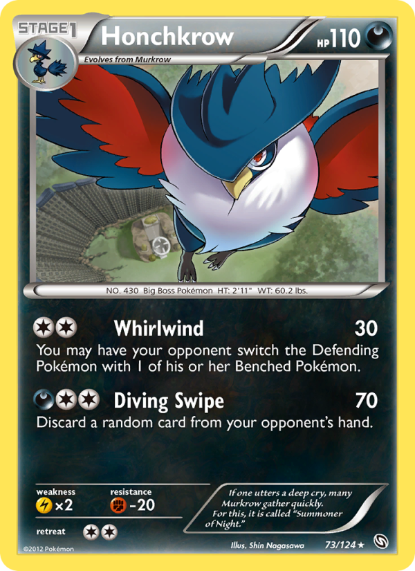 Honchkrow - Pokémon TCG Card