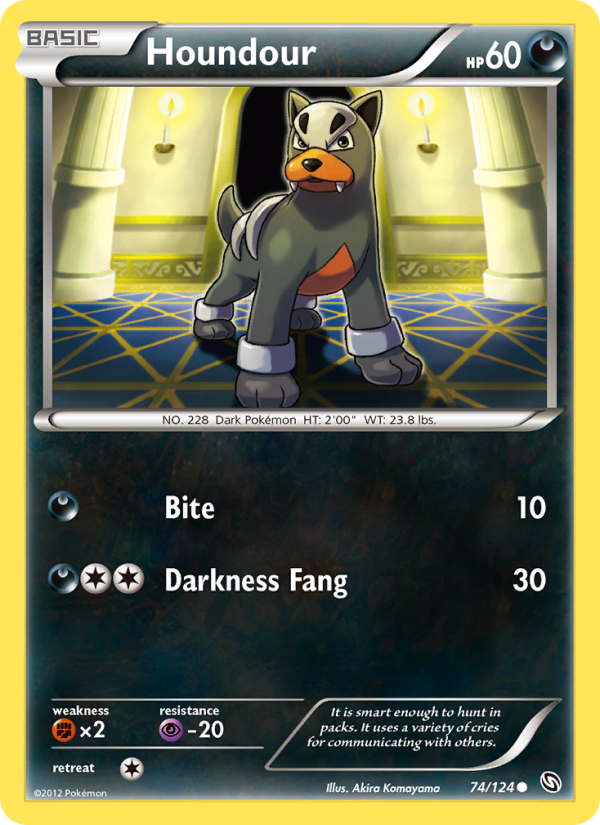 Houndour - Pokémon TCG Card