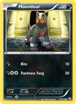 Houndour - pokemon TCG Card