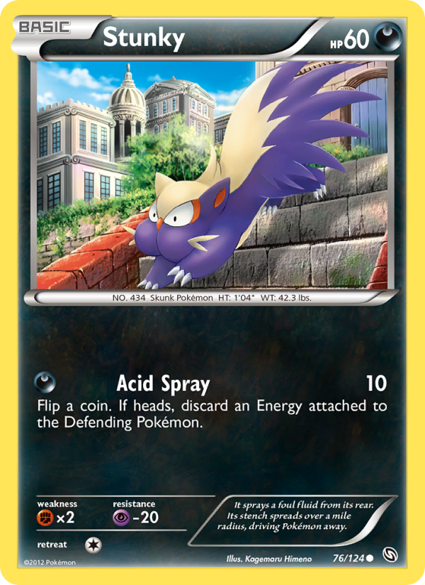 Stunky - Pokémon TCG Card