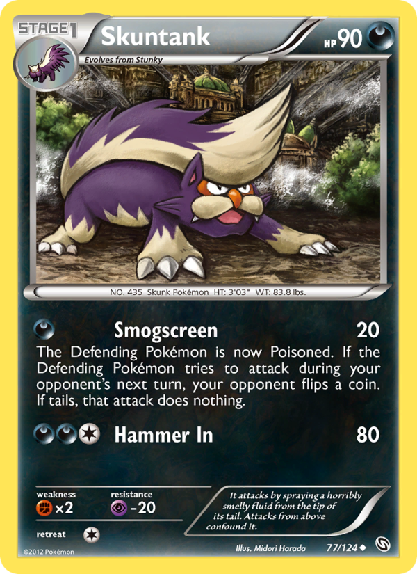 Skuntank - Pokémon TCG Card