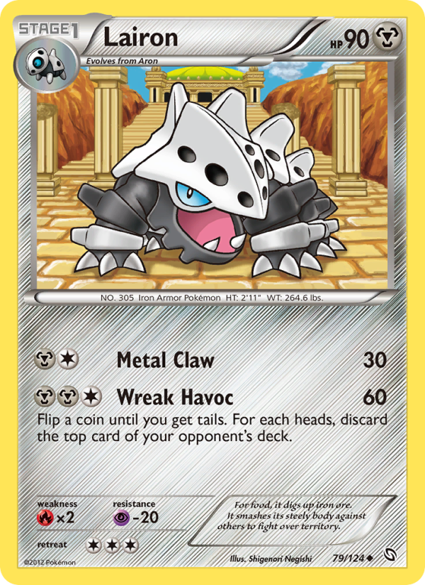 Lairon - Pokémon TCG Card