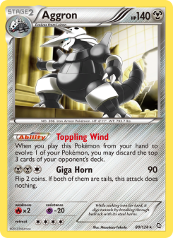 Aggron - pokemon TCG Card