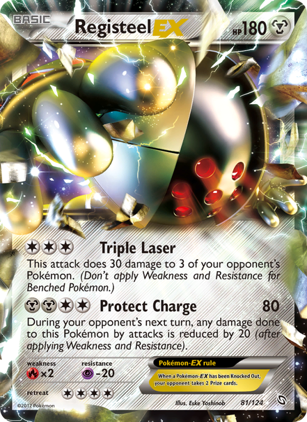 Registeel-EX - Pokémon TCG Card