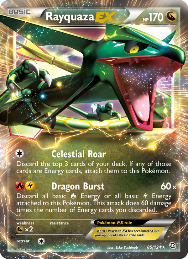 Rayquaza-EX - Pokémon TCG Card